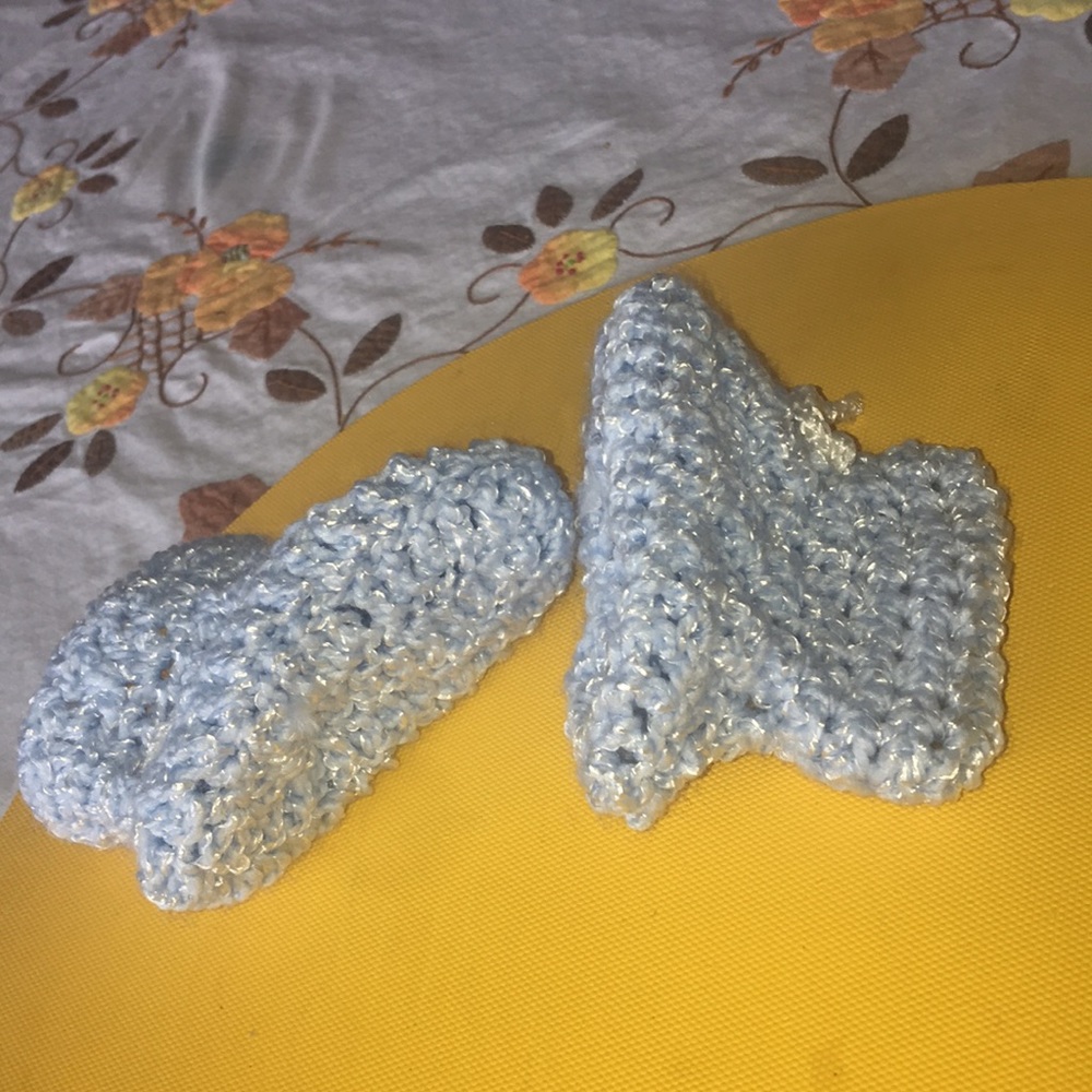 Baby Slippers/ socks (crocheted) 🧦 - Picture 2 of 2